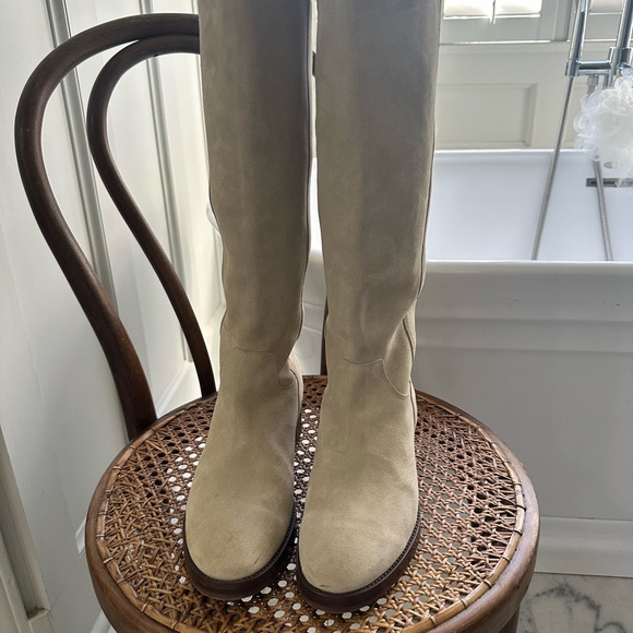 Sezane Bridget Bottes Low Suede Women's Boots. - Picture 2 of 9